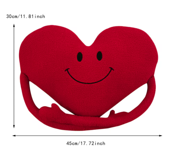 Love Hug Heart Pillow