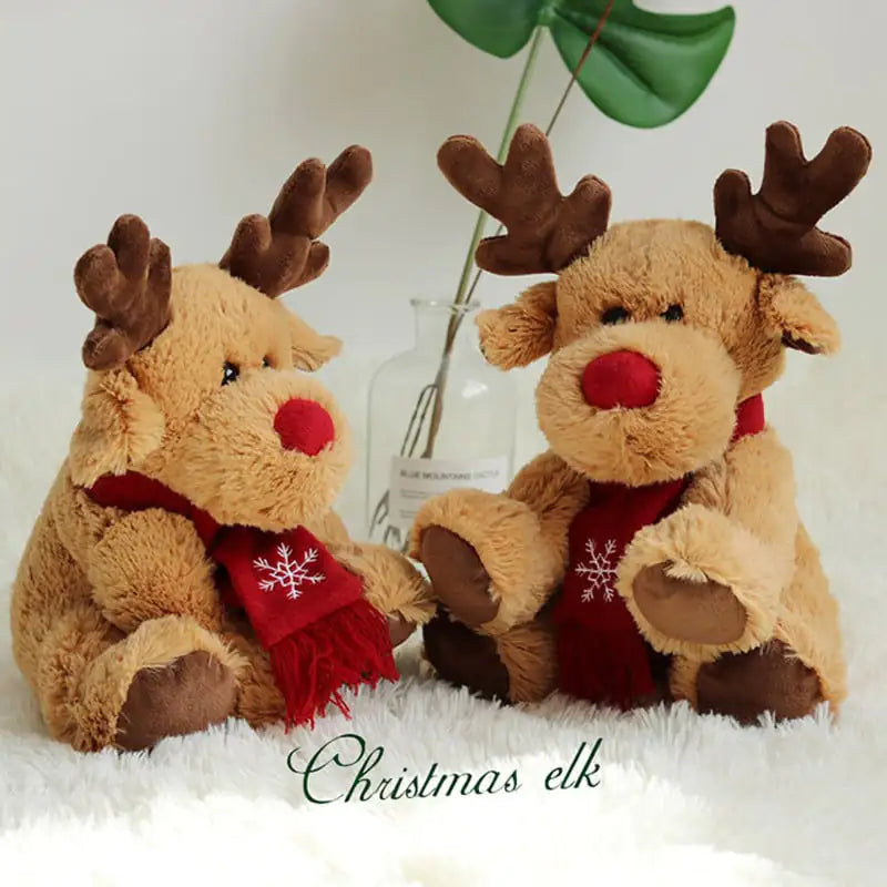 Adorable Christmas Elk Plush Toy – Perfect Holiday Gift