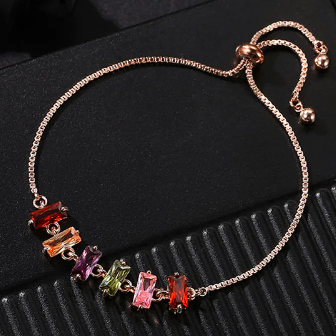 Chic Zirconia Slider Bracelets