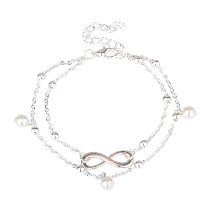 Lucky 8 Pearl Jewelry - Pearl Anklet