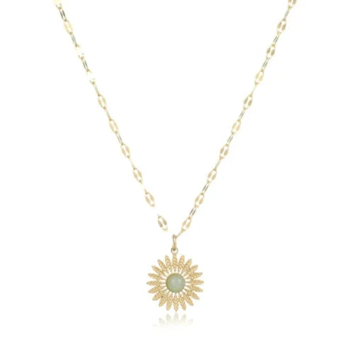 Sun Stainless Steel Necklace