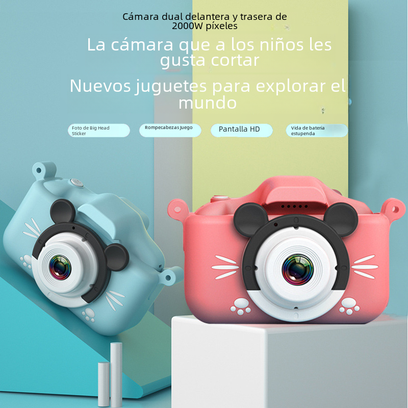 X6S HD Dual Camera Mickey Mouse Kids Digital Camera