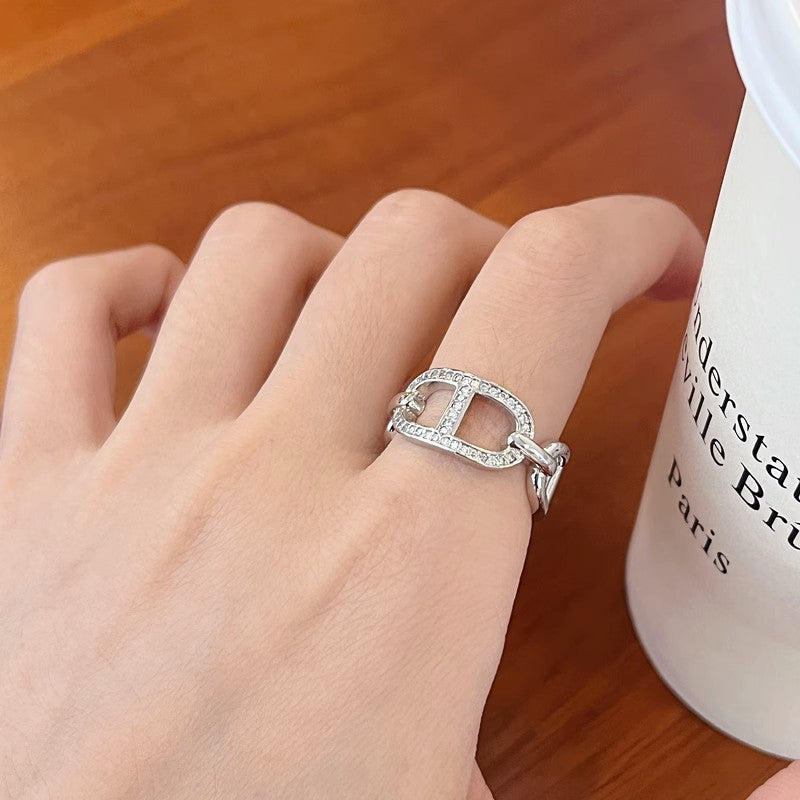 Modern Minimalist Adjustable Ring