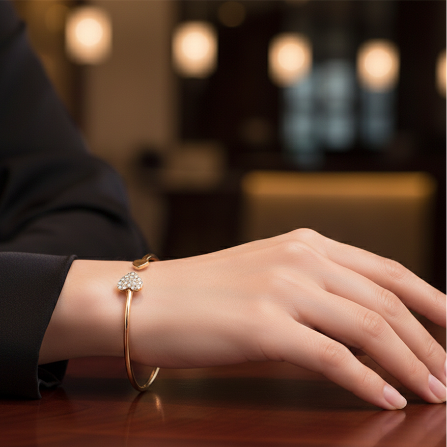 Golden heart Bracelet