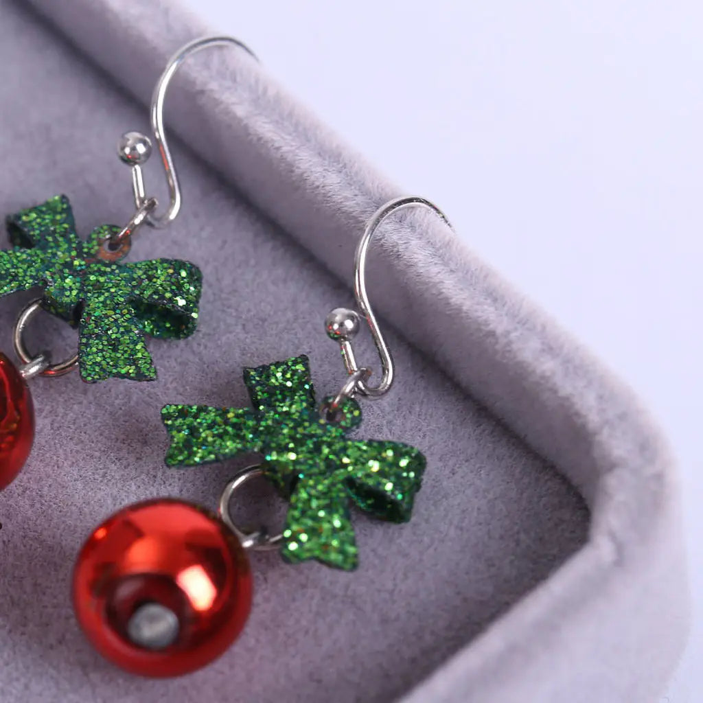 Christmas earrings