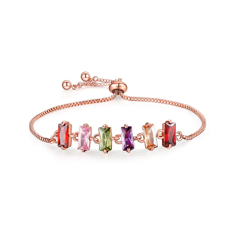 Chic Zirconia Slider Bracelets