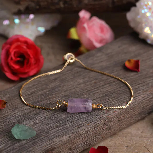 Prismatic Geo Chain Bracelet