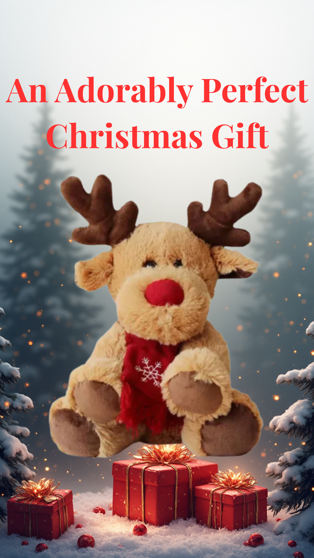 Adorable Christmas Elk Plush Toy – Perfect Holiday Gift