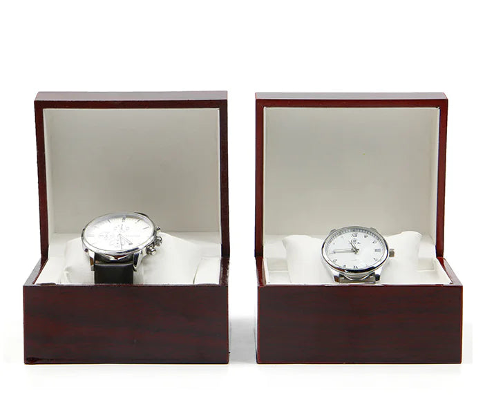 Elegant Red Wooden Box