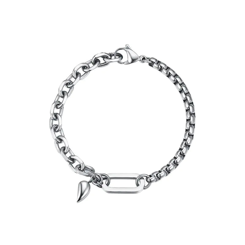 Linked Heart Bracelet