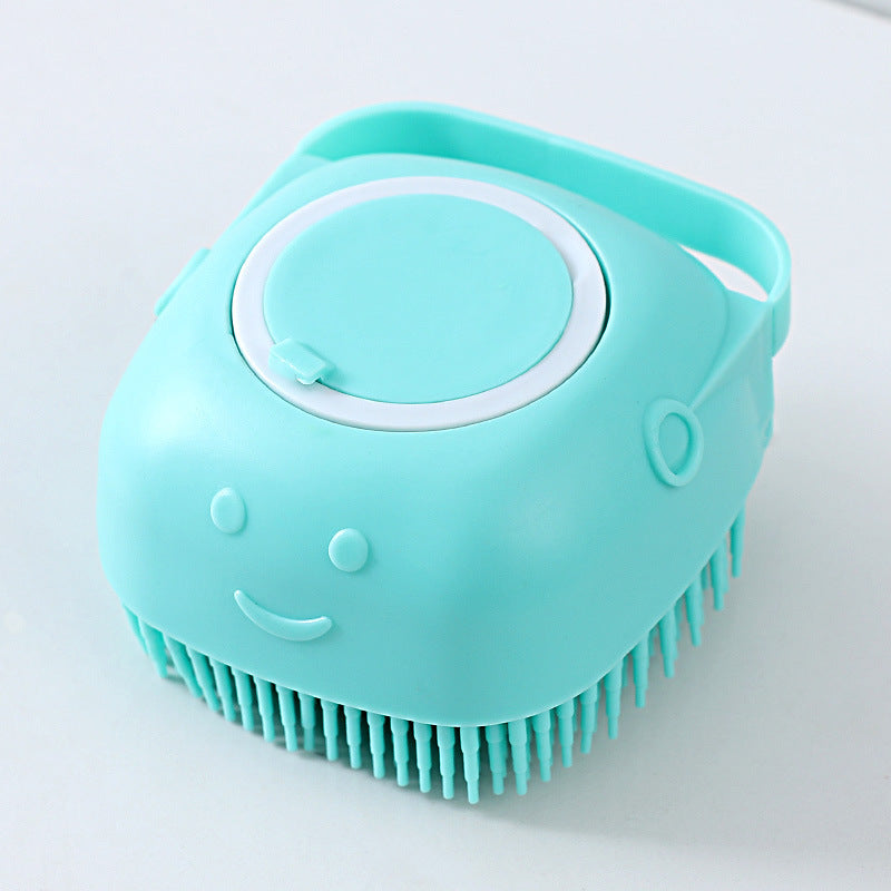 Silicone Shower Brush for Pets and Shampooing