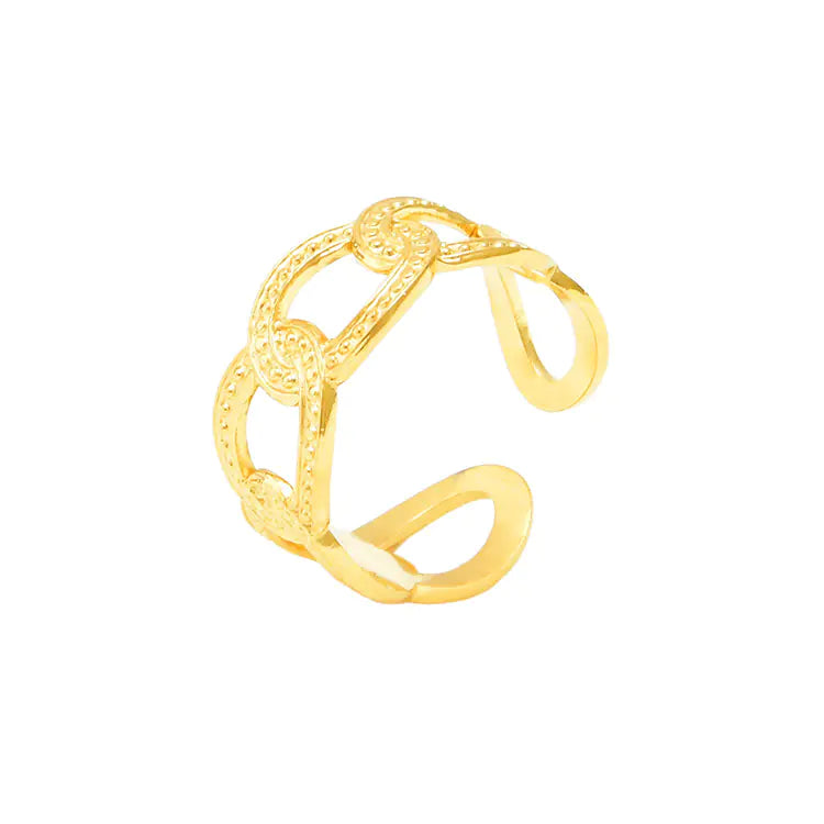 Aurea Wide Adjustable Ring