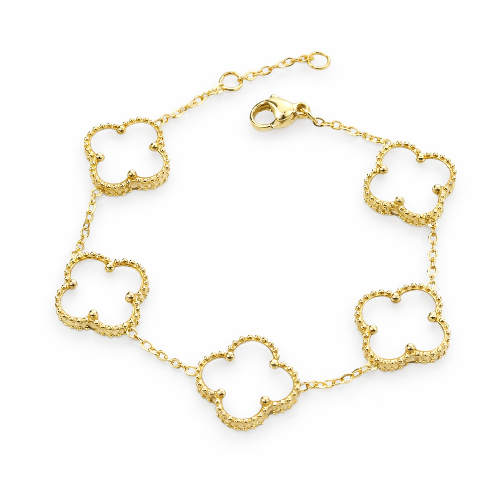 Four-Leaf Clover Bracelet