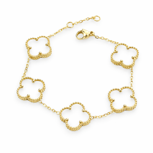 Four-Leaf Clover Bracelet