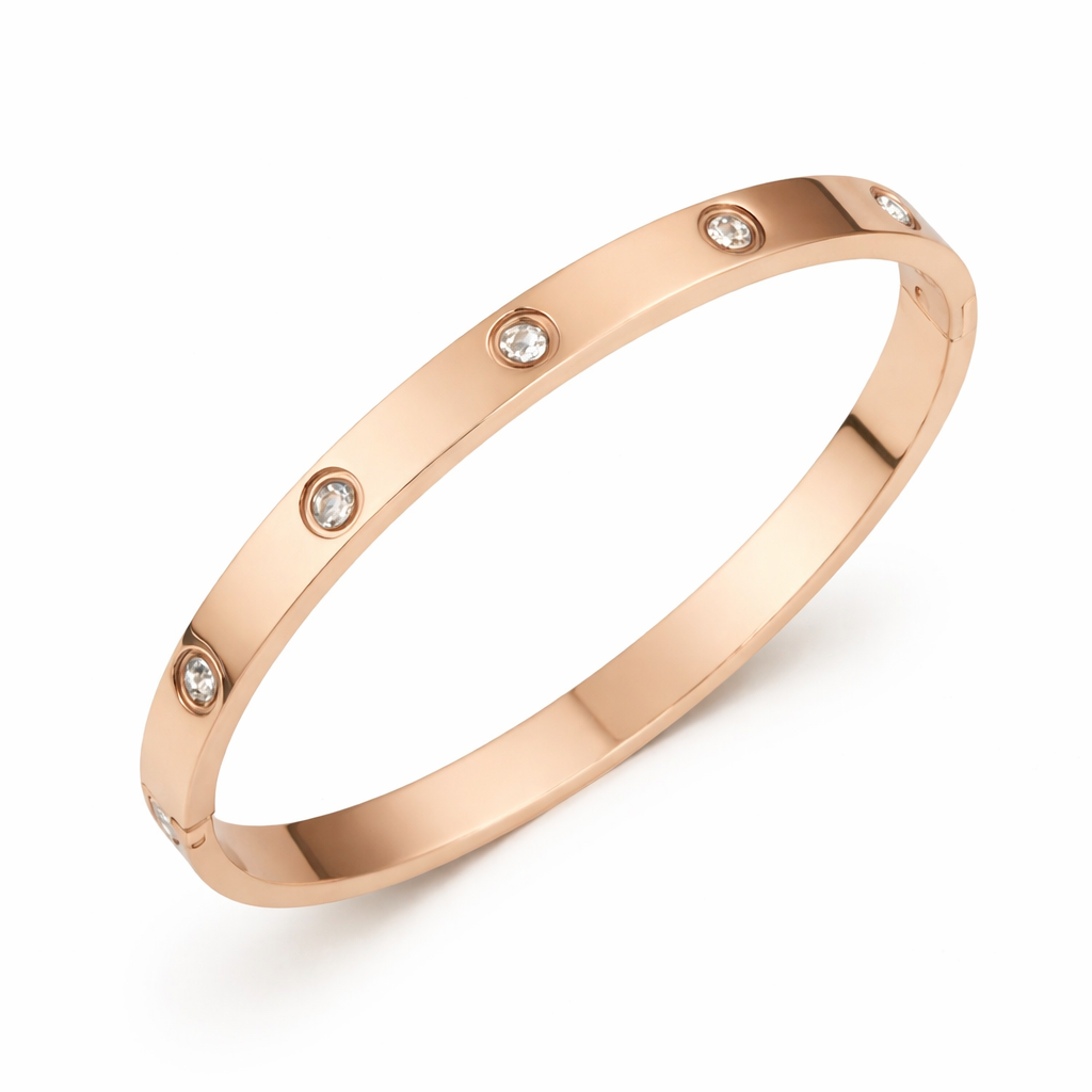 Minimalist Full Diamond All-Match Bracelet