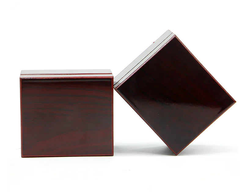 Elegant Red Wooden Box