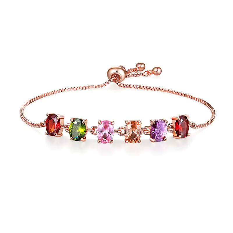 Chic Zirconia Slider Bracelets