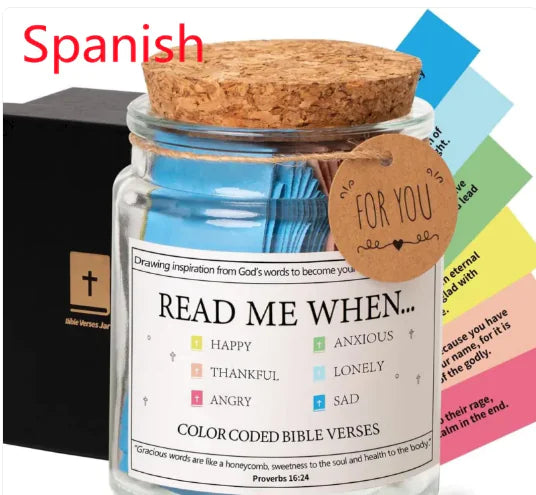 Inspirational Bible Verse Jar