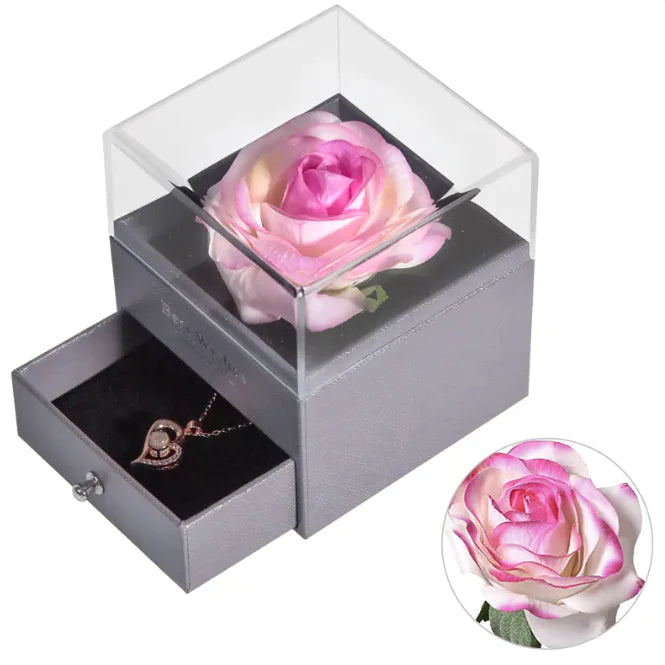 Rose Gift Box – 100 Languages