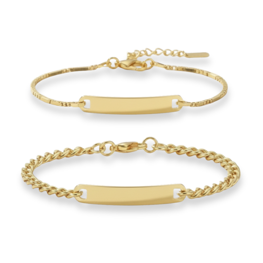 Timeless Bond – Stainless Steel Couple Bracelet