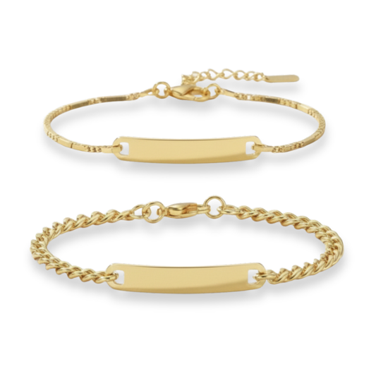 Timeless Bond – Stainless Steel Couple Bracelet