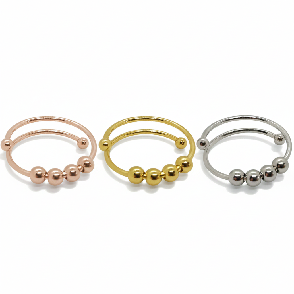 OrbitSpin Stainless Ring