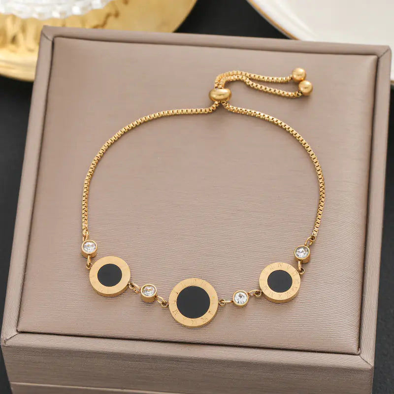 Stylish Minimalist Titanium Steel Bracelets for Women