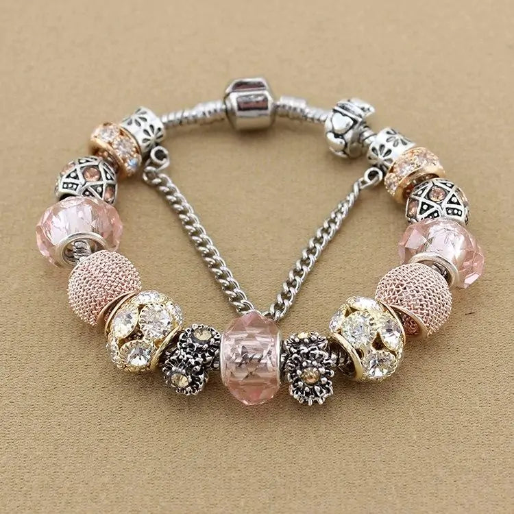 Topaz Crystal Gemstone Bracelet