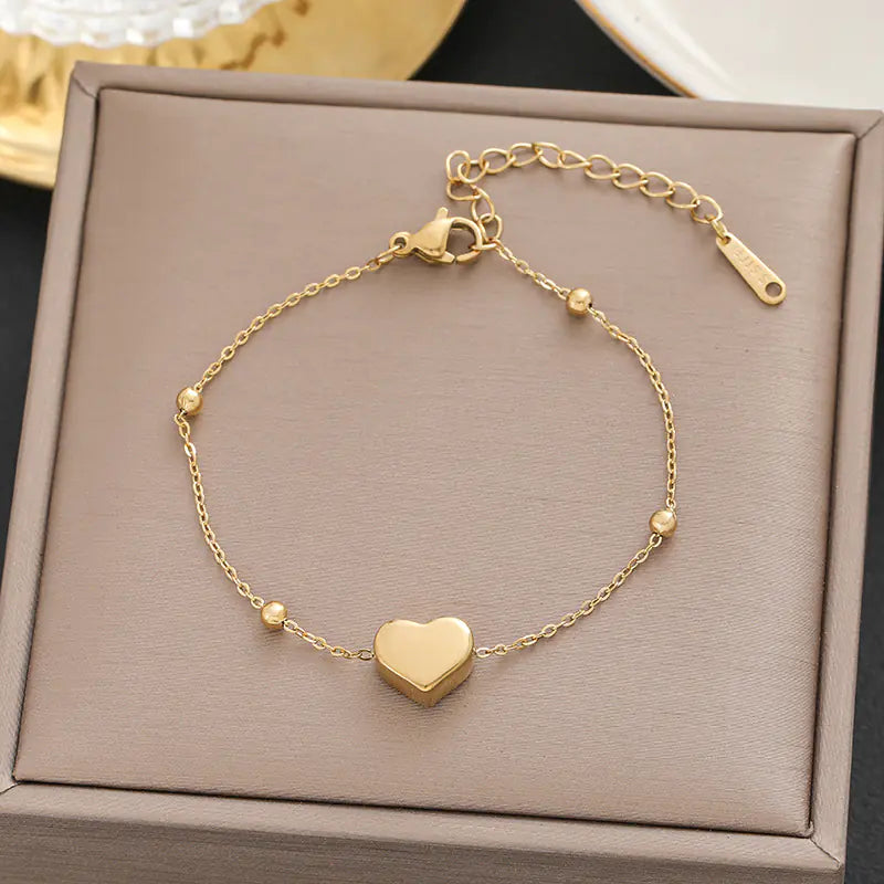 Stylish Minimalist Titanium Steel Bracelets for Women