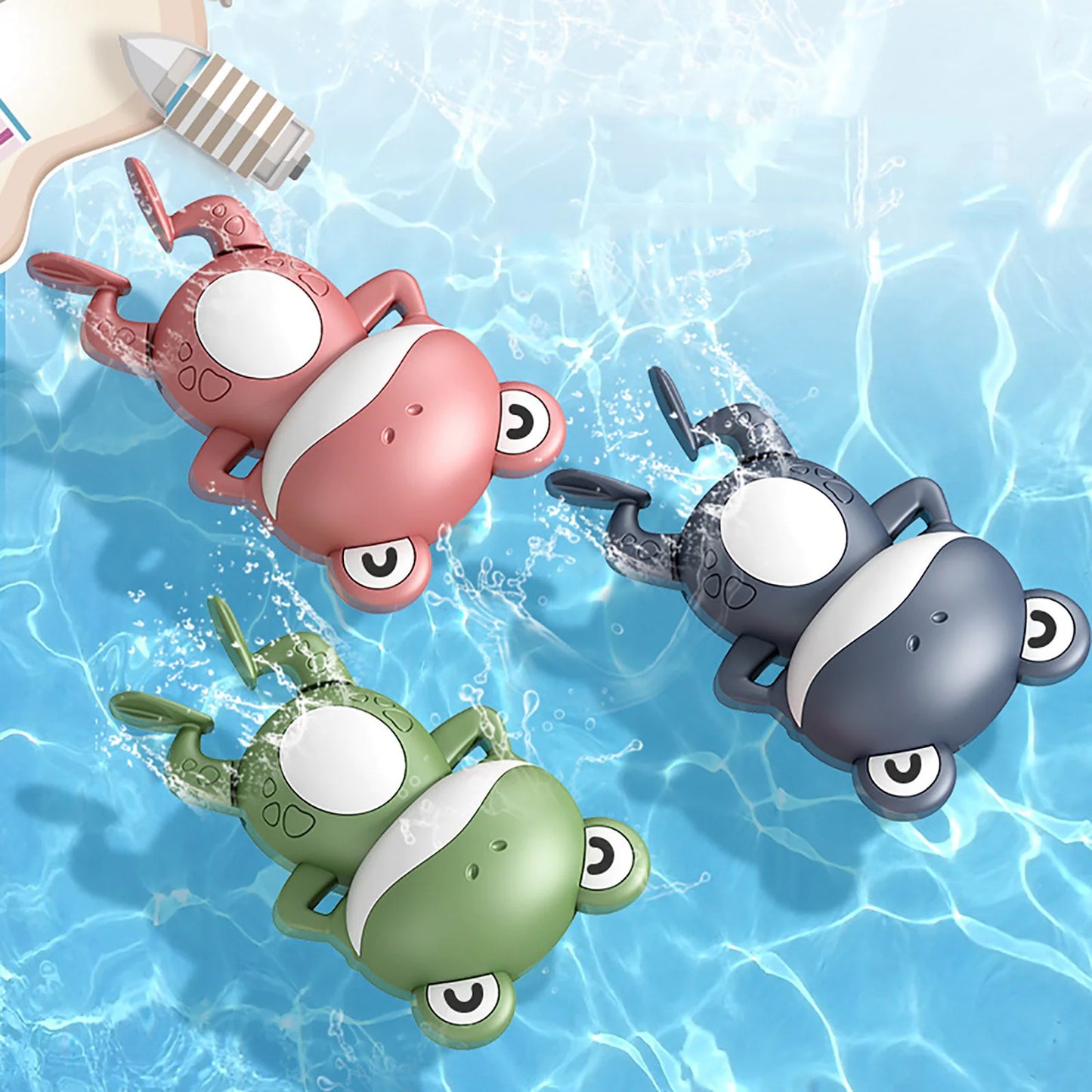 Wind-Up Frog Bath Toy