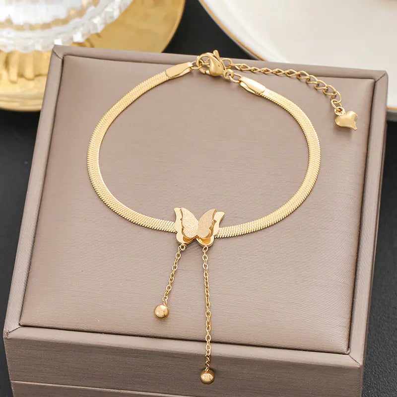 Stylish Minimalist Titanium Steel Bracelets for Women