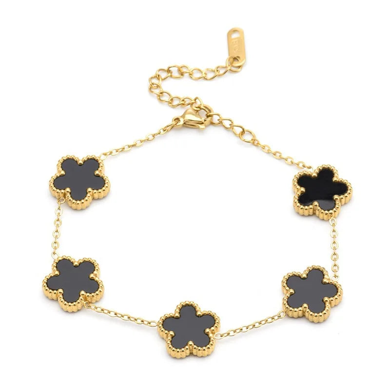 Four-Leaf Clover Bracelet