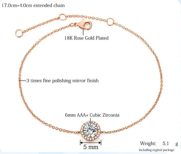 Diamond-Studded Bracelet, Moonstone, Gold-Plated Bracelet