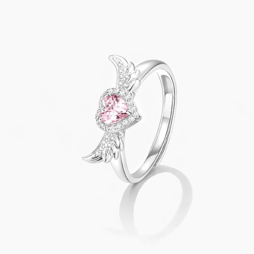 Angel Wings Couple Rings