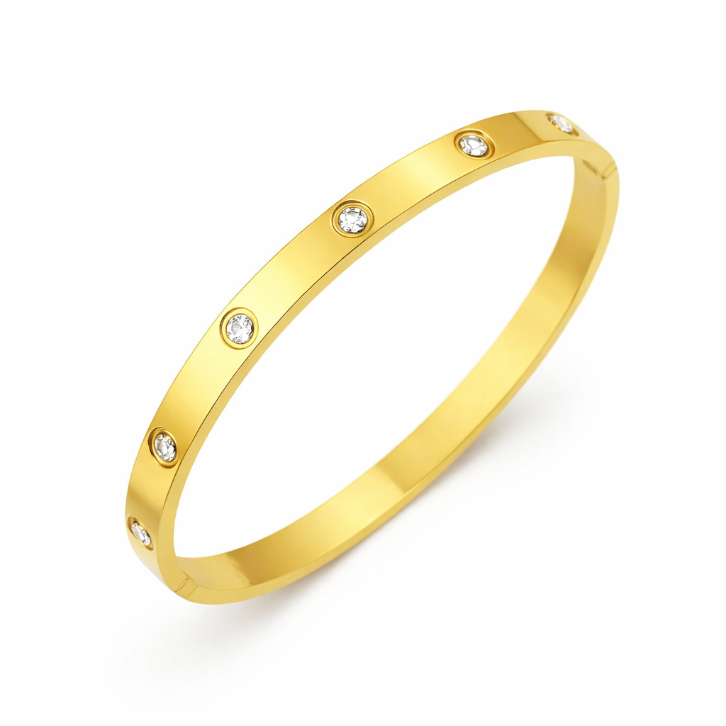 Minimalist Full Diamond All-Match Bracelet