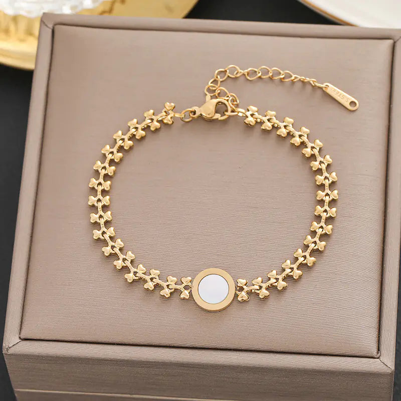 Stylish Minimalist Titanium Steel Bracelets for Women