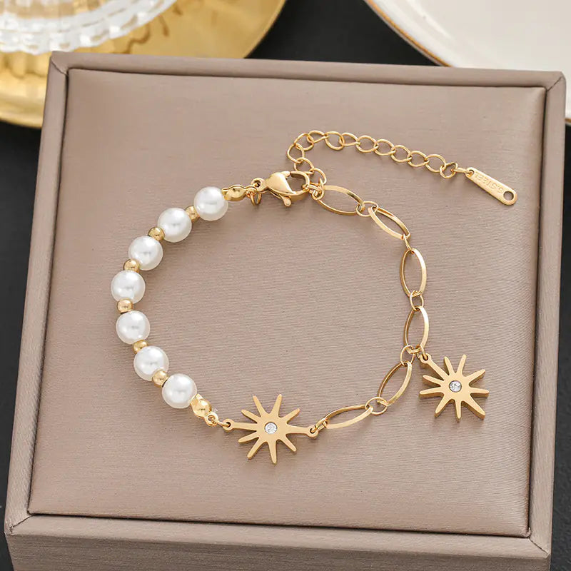 Stylish Minimalist Titanium Steel Bracelets for Women