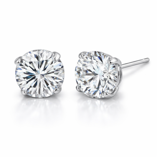 Feeling Luxe Sterling Silver Stud Earrings