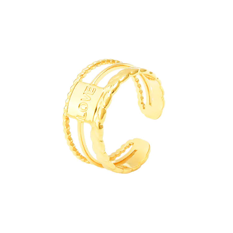 Aurea Wide Adjustable Ring