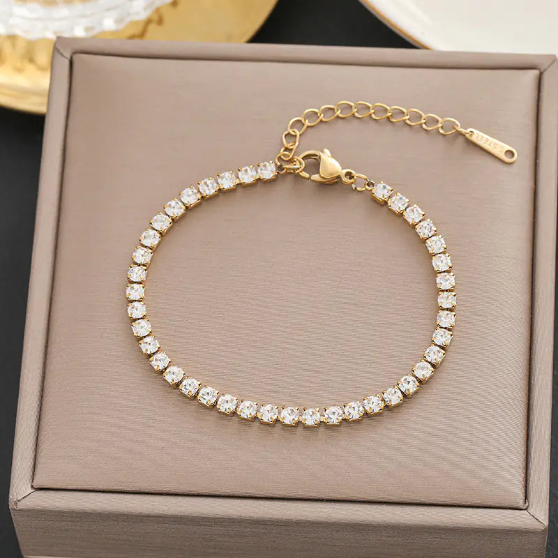 Stylish Minimalist Titanium Steel Bracelets for Women