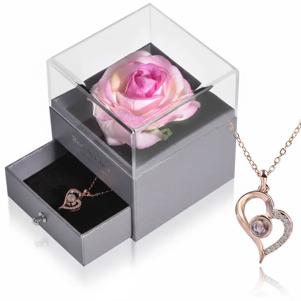 Rose Gift Box – 100 Languages