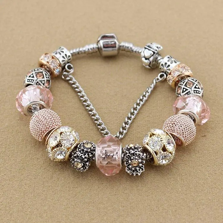 Topaz Crystal Gemstone Bracelet