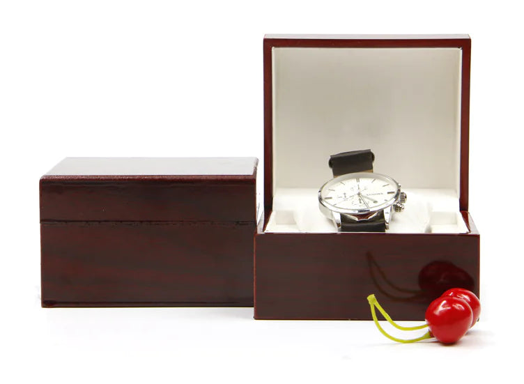Elegant Red Wooden Box
