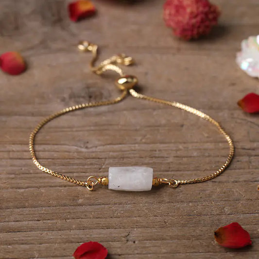 Prismatic Geo Chain Bracelet