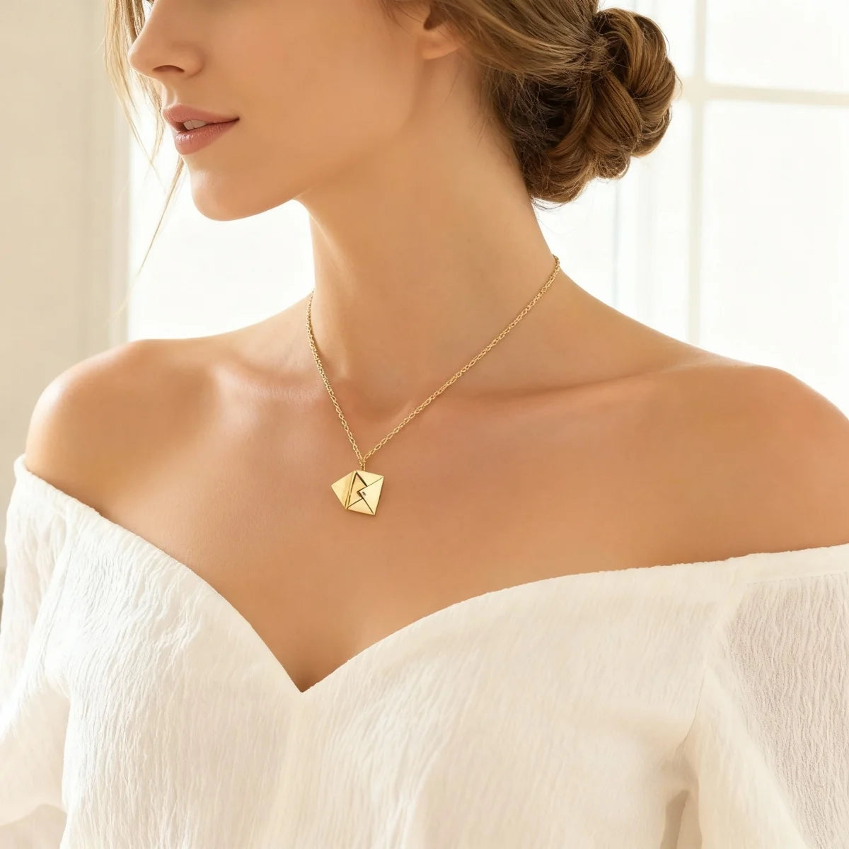 Love Letter Envelope Necklace