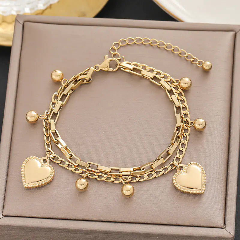 Stylish Minimalist Titanium Steel Bracelets for Women