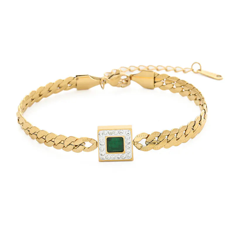 Stylish Minimalist Titanium Steel Bracelets for Women