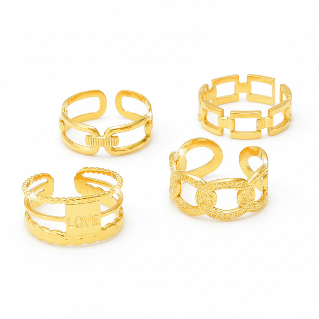 Aurea Wide Adjustable Ring