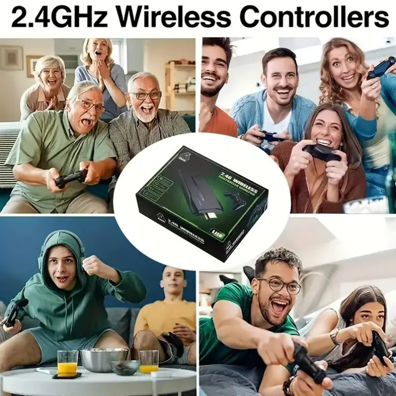 M8 Mini Game Console – Wireless, 64G SD