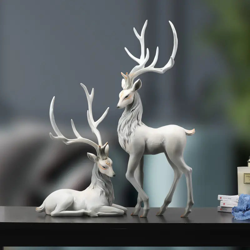 Elegant Deer Figurine for Home Decor and Gifts